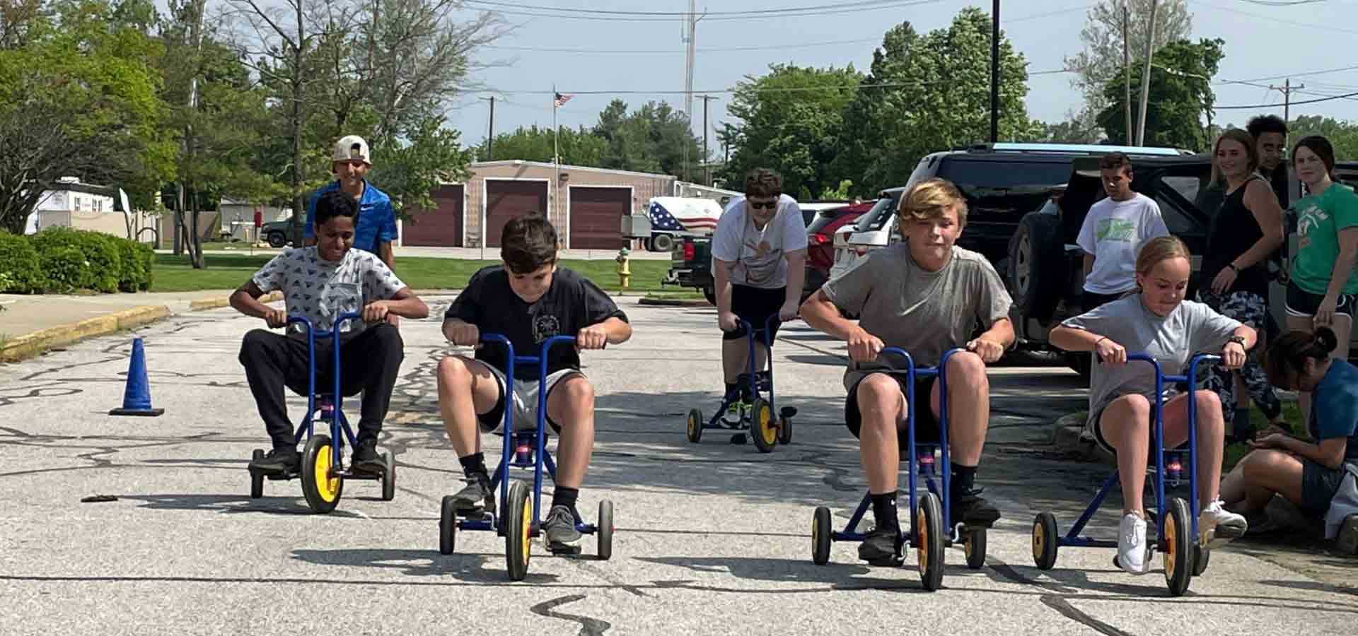 7th Grade Trike Race