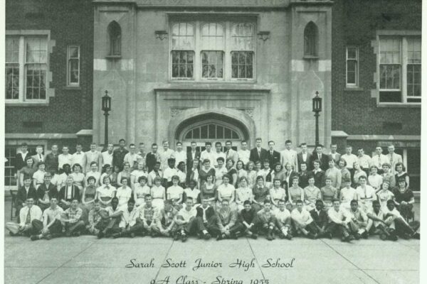 sarah scott school grads 1955