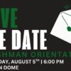 Freshmen Orientation